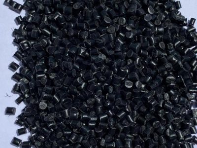 Vând Granule Plastic Reciclat PP – Negru